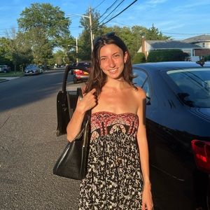 Free People Strapless Elowen Tube Romper